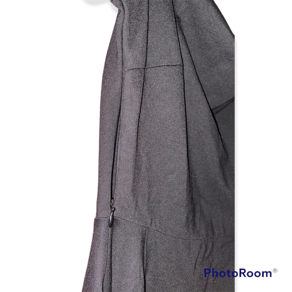 Black High Low Dress NWT Sarin Mathews Size Small - Picture 2 of 8